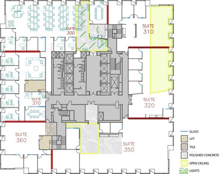 5 Park Plaza, Irvine, CA à louer Plan d’étage– Image 1 sur 8