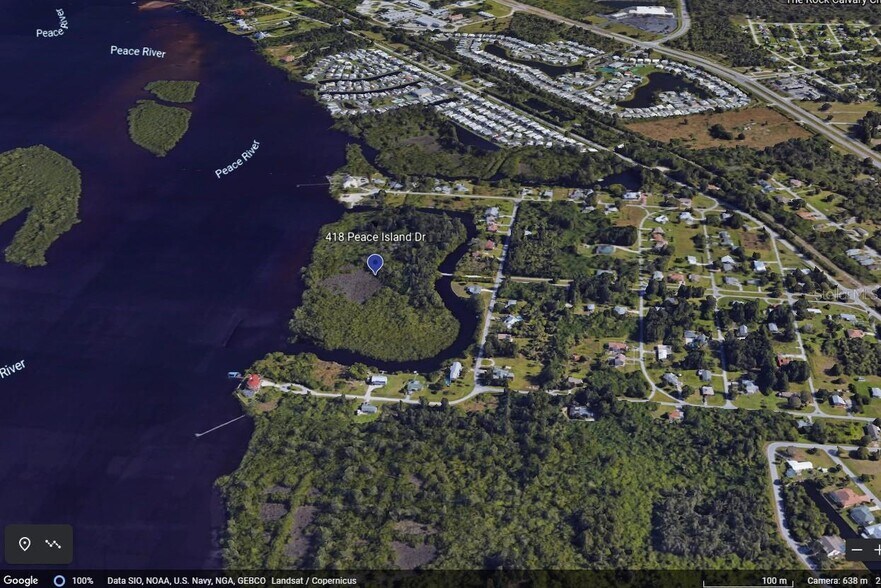 418 Peace Island Dr, Punta Gorda, FL à vendre - Aérien – Image 3 sur 5