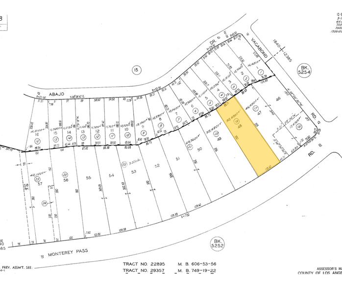 711 Monterey Pass Rd, Monterey Park, CA à vendre - Plan cadastral – Image 1 sur 1