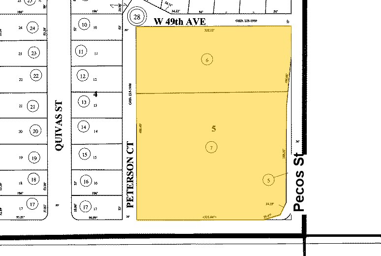 4833 Pecos St, Denver, CO à louer - Plan cadastral – Image 2 sur 20