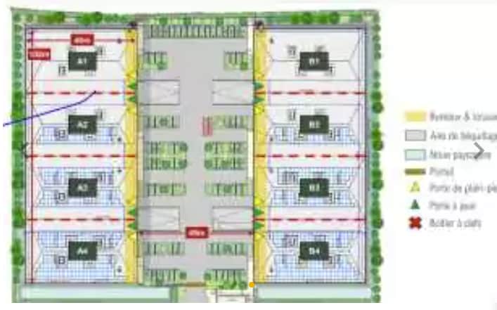 Local d’activités dans Mitry-Mory à louer Plan de site– Image 1 sur 1