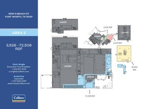 5555 N Beach St, Fort Worth, TX à louer Plan d’étage– Image 1 sur 1