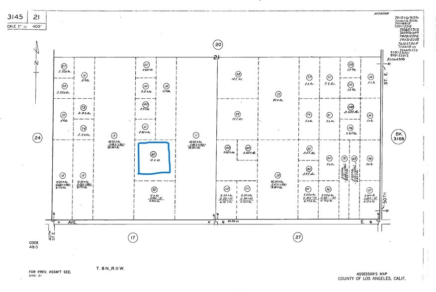 OFF 45th STREET E AND E ave, Lancaster, CA à vendre - Photo principale – Image 1 sur 3