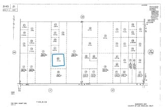 Plus de détails pour OFF 45th STREET E AND E ave, Lancaster, CA - Terrain à vendre