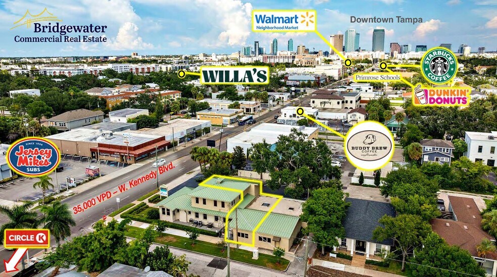 2124 W Kennedy Blvd, Tampa, FL à louer - Photo de l’immeuble – Image 3 sur 16