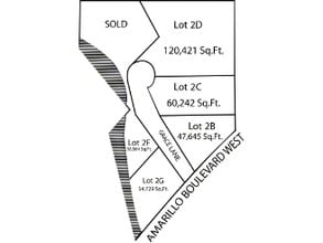 200 Grace Ln, Amarillo, TX - VUE AÉRIENNE  vue de carte