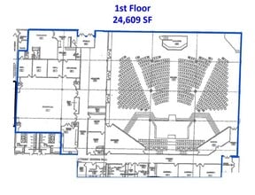 6820 Commercial Dr, Springfield, VA à louer Plan d’étage– Image 2 sur 2