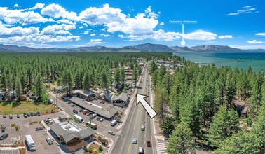 3542 Lake Tahoe Blvd, South Lake Tahoe, CA - Vue aérienne vue de carte - Image1