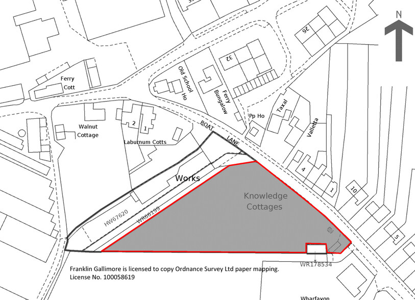 2 Boat Ln, Offenham à vendre - Plan de site – Image 1 sur 9