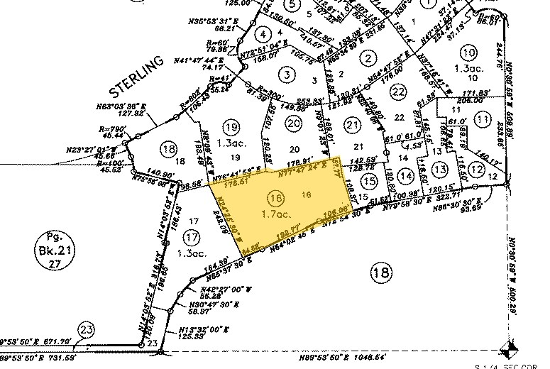 Sterling Pky, Lincoln, CA à vendre - Plan cadastral – Image 2 sur 4