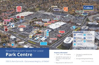 Plus de détails pour 6905-7035 S 1300 E, Salt Lake City, UT - Local commercial à louer