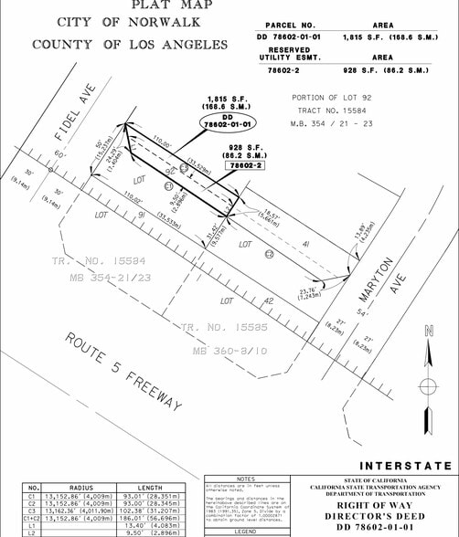 14636 Fidel Ave, Norwalk, CA à vendre - Plan cadastral – Image 2 sur 2