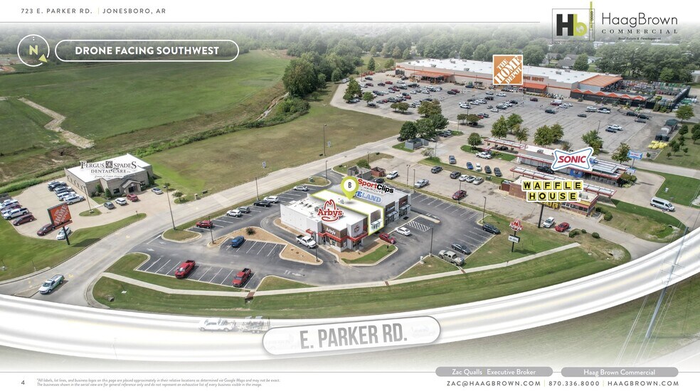 723 E Parker Rd, Jonesboro, AR à louer - Aérien – Image 2 sur 4