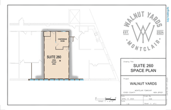 7 Oak Pl, Montclair, NJ à louer Plan d’étage– Image 1 sur 4