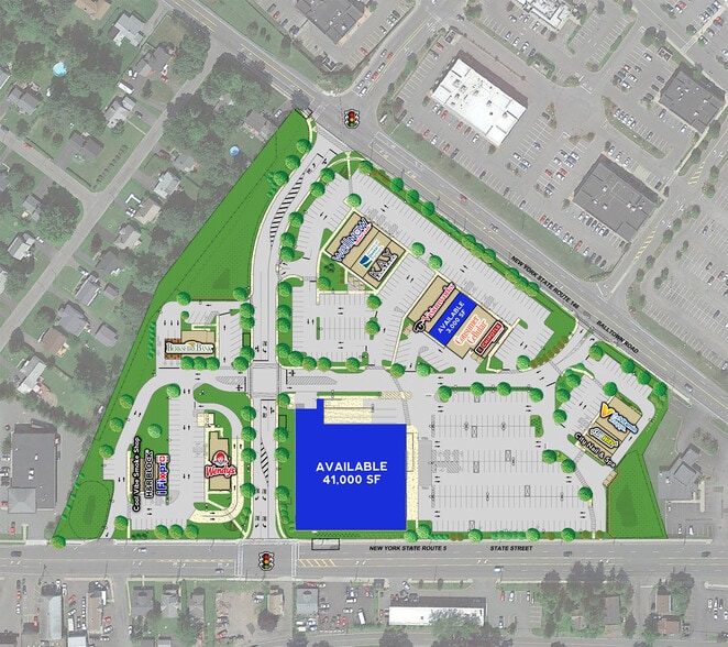 441 Balltown Rd, Schenectady, NY à louer - Plan de site – Image 2 sur 2