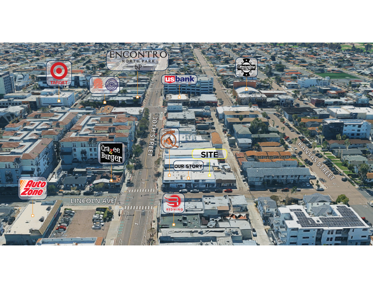 2933-2937 Lincoln Ave, San Diego, CA à louer - Photo de l’immeuble – Image 2 sur 8