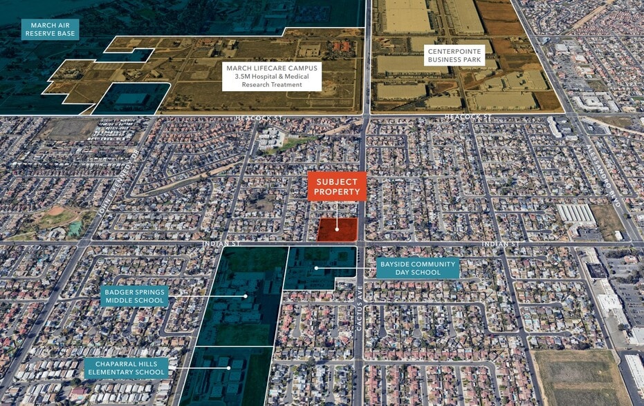 SWC of Cactus and Indian, Moreno Valley, CA à louer - Photo de l’immeuble – Image 2 sur 3