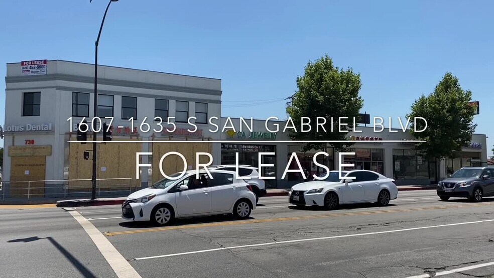 1607-1635 S San Gabriel Blvd, San Gabriel, CA à louer - Vidéo sur l’annonce professionnelle – Image 2 sur 4