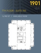 1901 Harrison St, Oakland, CA à louer Plan d’étage– Image 1 sur 1