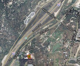 2525 Old Highway 395, Rainbow, CA - VUE AÉRIENNE vue de carte