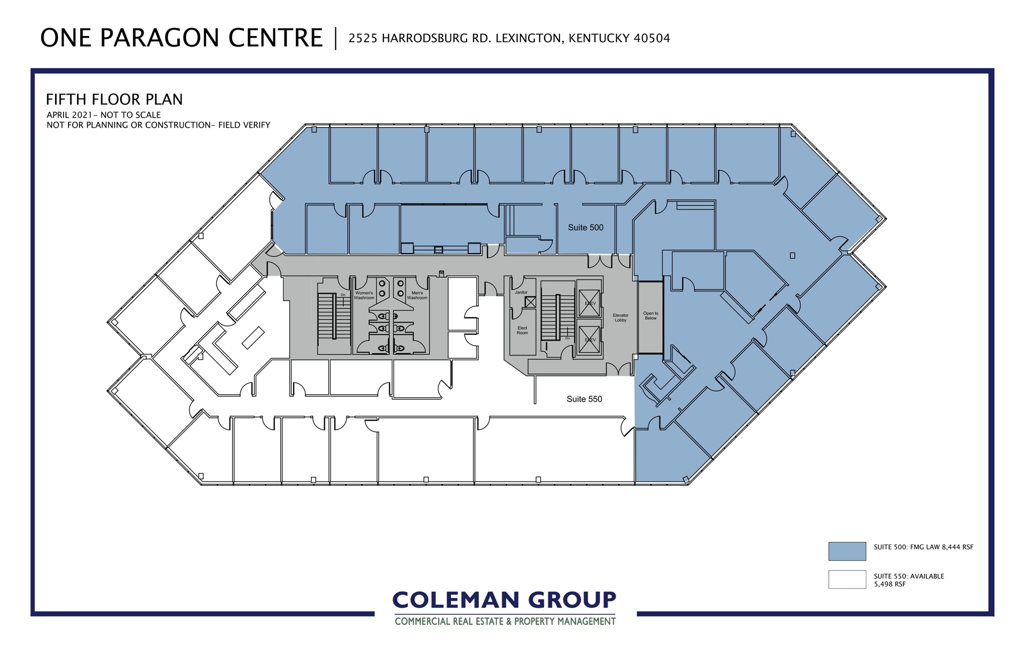 2525 Harrodsburg Rd, Lexington, KY à louer Plan de site– Image 1 sur 1