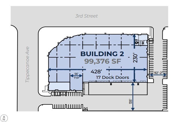 SEC 3rd St and Tippecanoe Ave, San Bernardino, CA à louer Plan d’étage– Image 1 sur 4