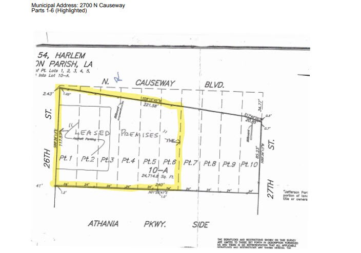 2700 N Causeway Blvd, Metairie, LA à louer - Aérien – Image 3 sur 4