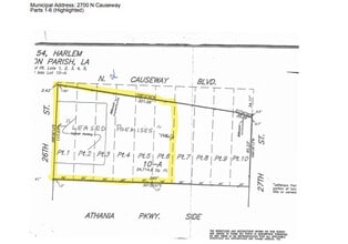 2700 N Causeway Blvd, Metairie, LA - VUE AÉRIENNE vue de carte - Image1