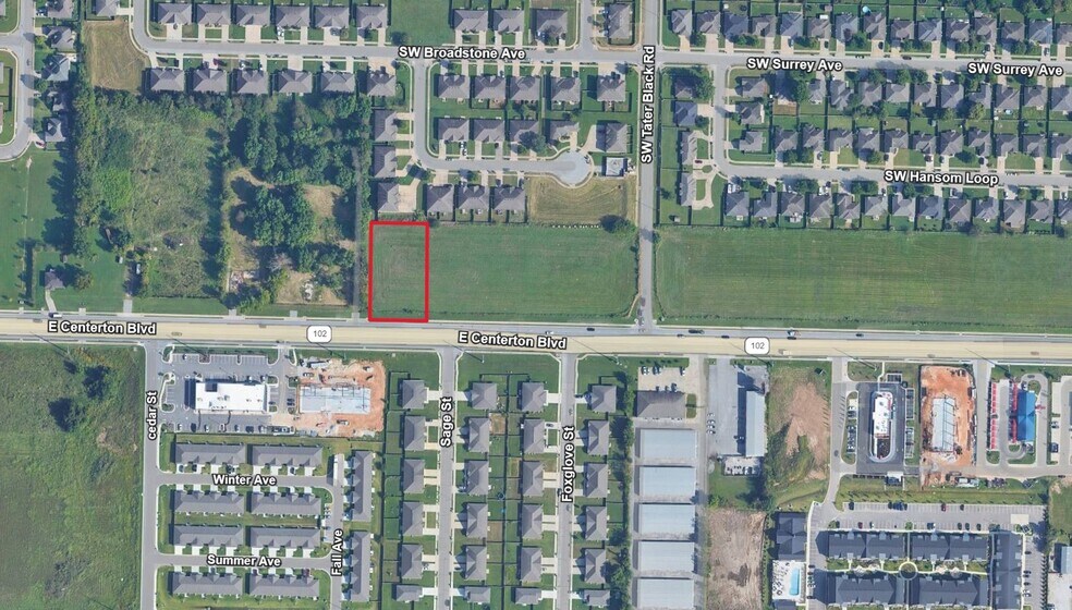 E Centerton Blvd, Bentonville, AR à vendre - Aérien – Image 3 sur 3