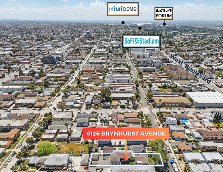 6126 Brynhurst Ave, Los Angeles, CA à vendre - Photo de l’immeuble – Image 3 sur 10