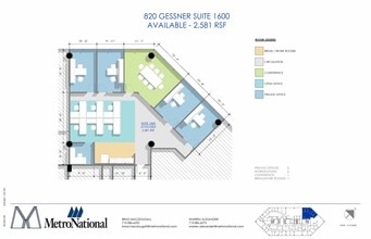 820 Gessner Rd, Houston, TX à louer Photo intérieure– Image 1 sur 1