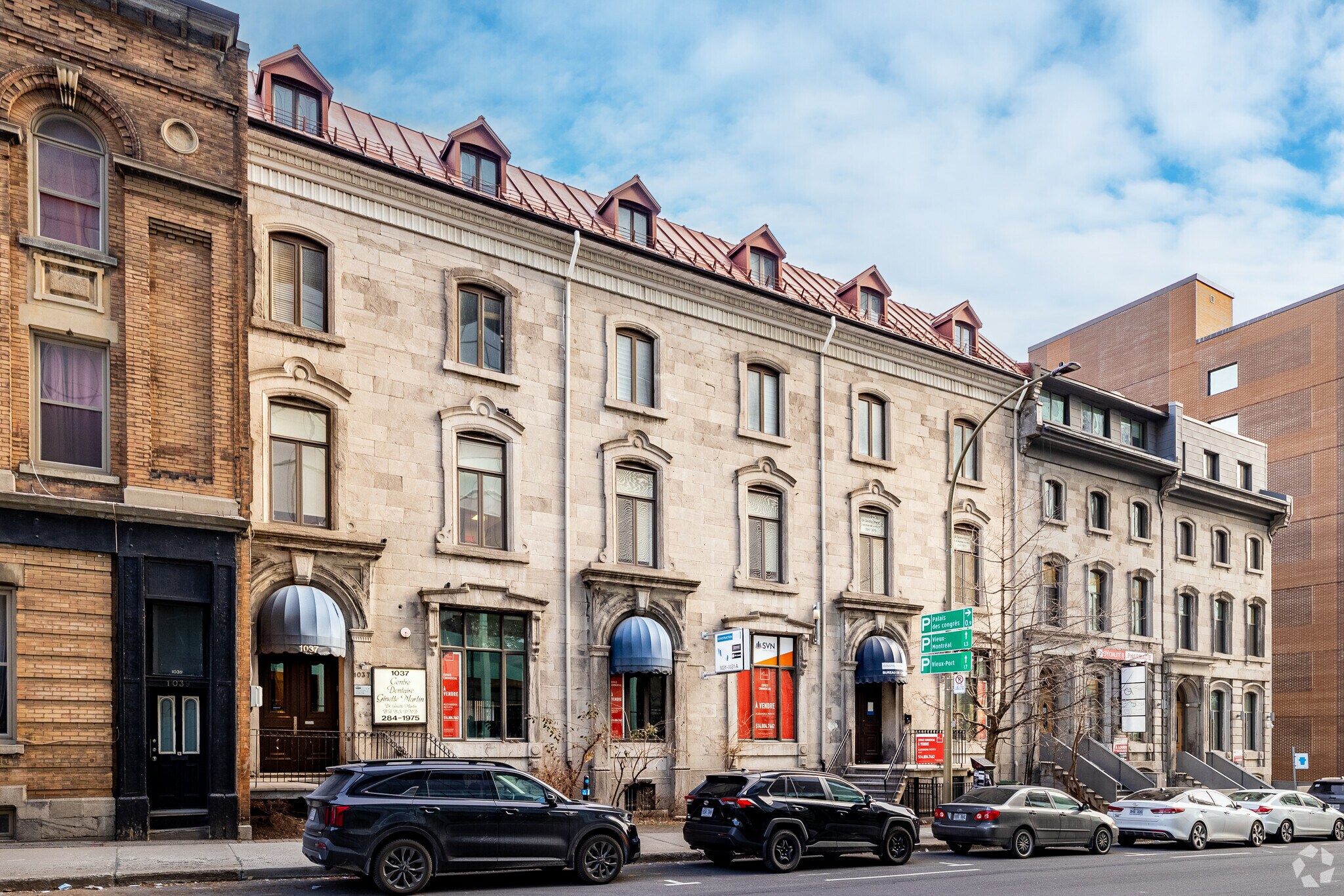 1031 St Saint-Denis, Montréal, QC à vendre Photo de l’immeuble– Image 1 sur 5