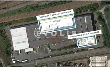 205 Rue De La Motte, Lieusaint, SEM - VUE AÉRIENNE  vue de carte - Image1