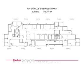 200 Riverhills Business Park, Birmingham, AL à louer Plan de site– Image 1 sur 1