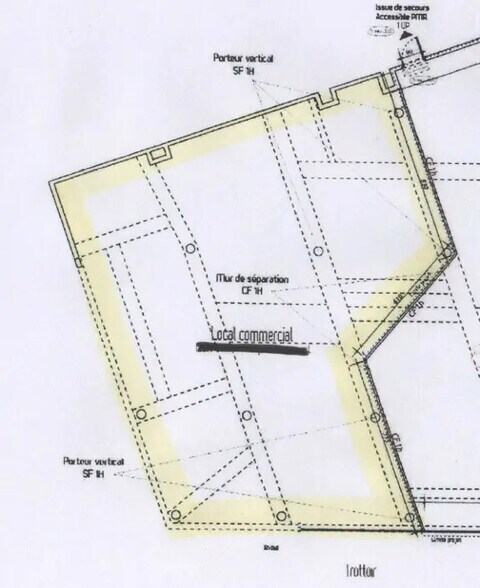 Local commercial dans Rueil-Malmaison à louer - Plan d’étage – Image 3 sur 3