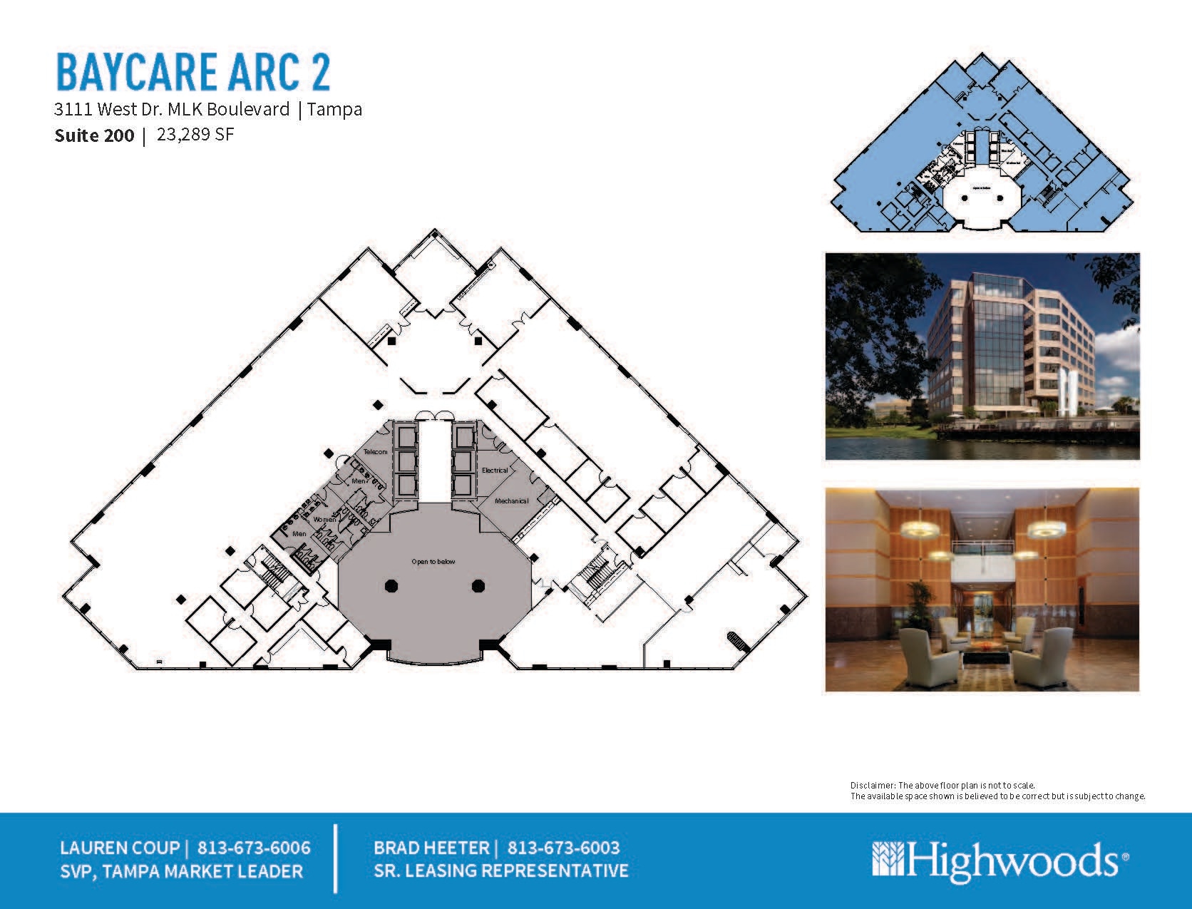 3111 W Dr Martin Luther King Blvd, Tampa, FL à louer Plan d’étage– Image 1 sur 1