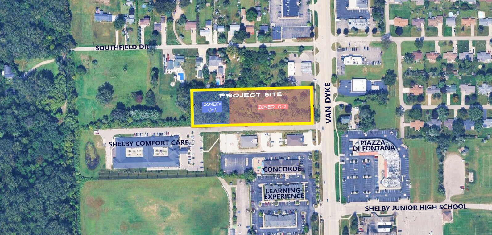 51921 Van Dyke Ave, Utica, MI à louer Aérien– Image 1 sur 3