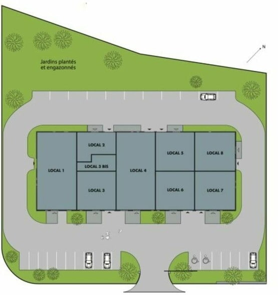 4 Impasse De L'Hers, L'Union à louer - Plan de site – Image 3 sur 3