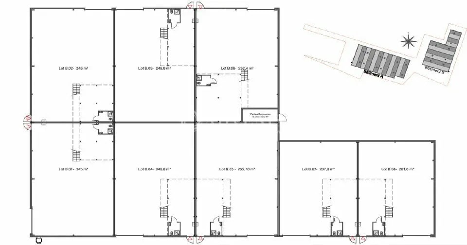 Local d’activités dans Bessan à louer - Photo de l’immeuble – Image 2 sur 5