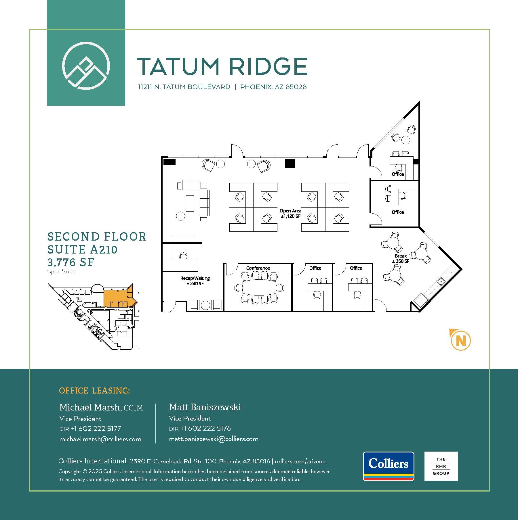 11209 N Tatum Blvd, Phoenix, AZ à louer Plan d’étage– Image 1 sur 1