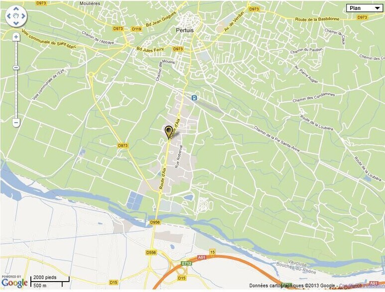 Bureau dans Pertuis à louer - Plan d’étage – Image 3 sur 3