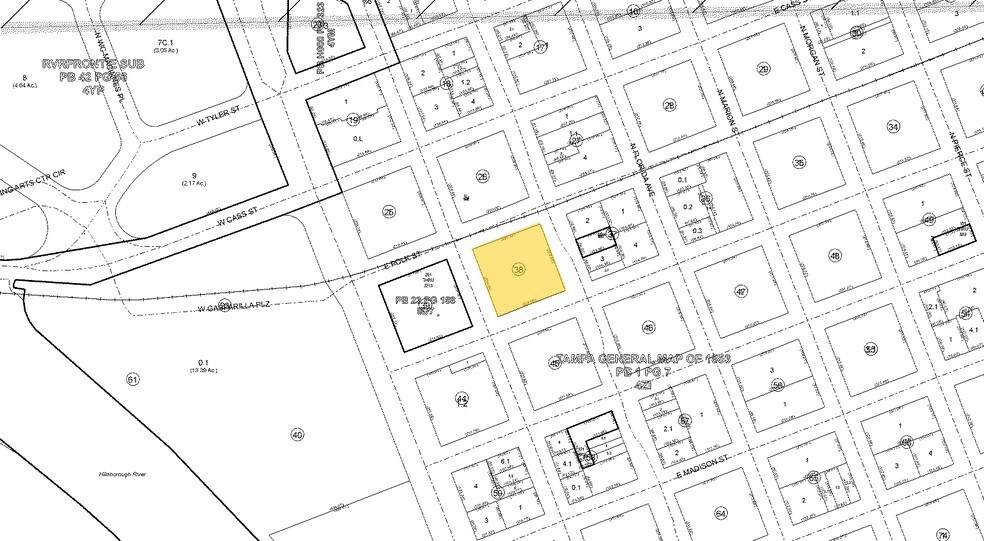 702 N Franklin St, Tampa, FL à louer - Plan cadastral – Image 2 sur 6