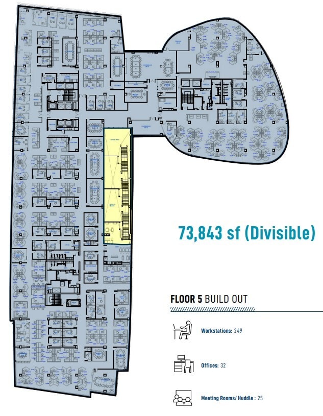 5025 Creekbank Rd, Mississauga, ON à louer Plan d’étage– Image 1 sur 1