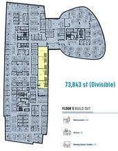 5025 Creekbank Rd, Mississauga, ON à louer Plan d’étage– Image 1 sur 1