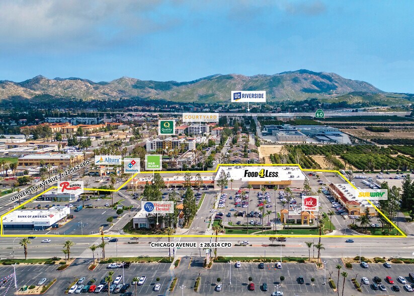 4010-4028 Chicago Ave, Riverside, CA à louer - Photo de l’immeuble – Image 1 sur 5
