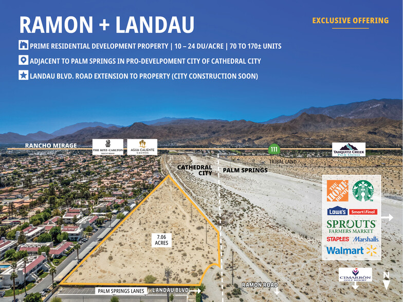 01 Ramon Road, Cathedral City, CA à vendre - Aérien – Image 1 sur 4