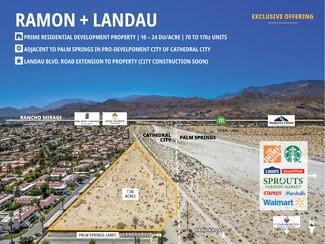 Plus de détails pour 01 Ramon Road, Cathedral City, CA - Terrain à vendre