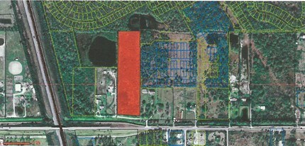 Orange Ave, Fort Pierce, FL - Vue aérienne  vue de carte - Image1