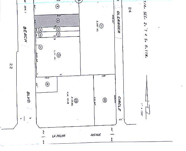 7886 Beach Blvd, Buena Park, CA à louer - Plan cadastral – Image 3 sur 20
