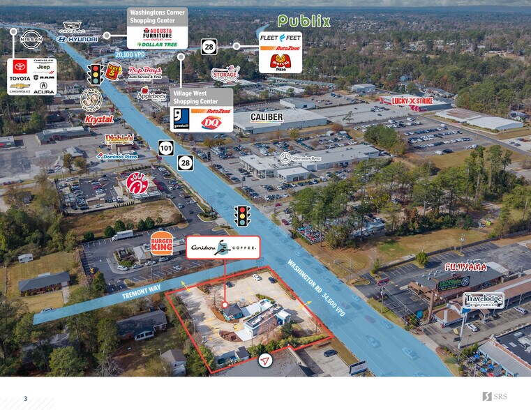 3050 Washington Rd, Augusta, GA à vendre - Photo de l’immeuble – Image 3 sur 9